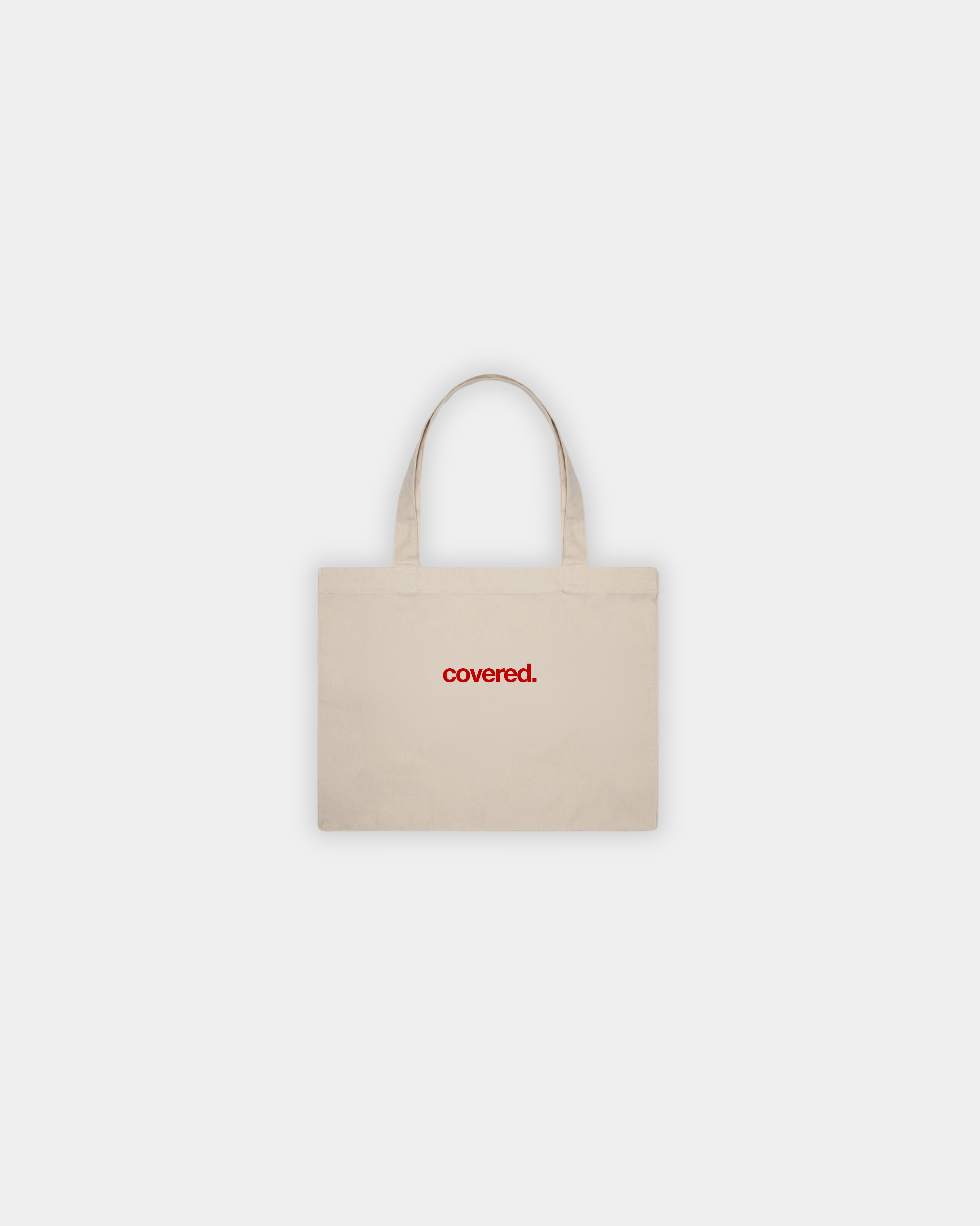 COVERED TOTE BAG - NUDE (PRE-ORDER)