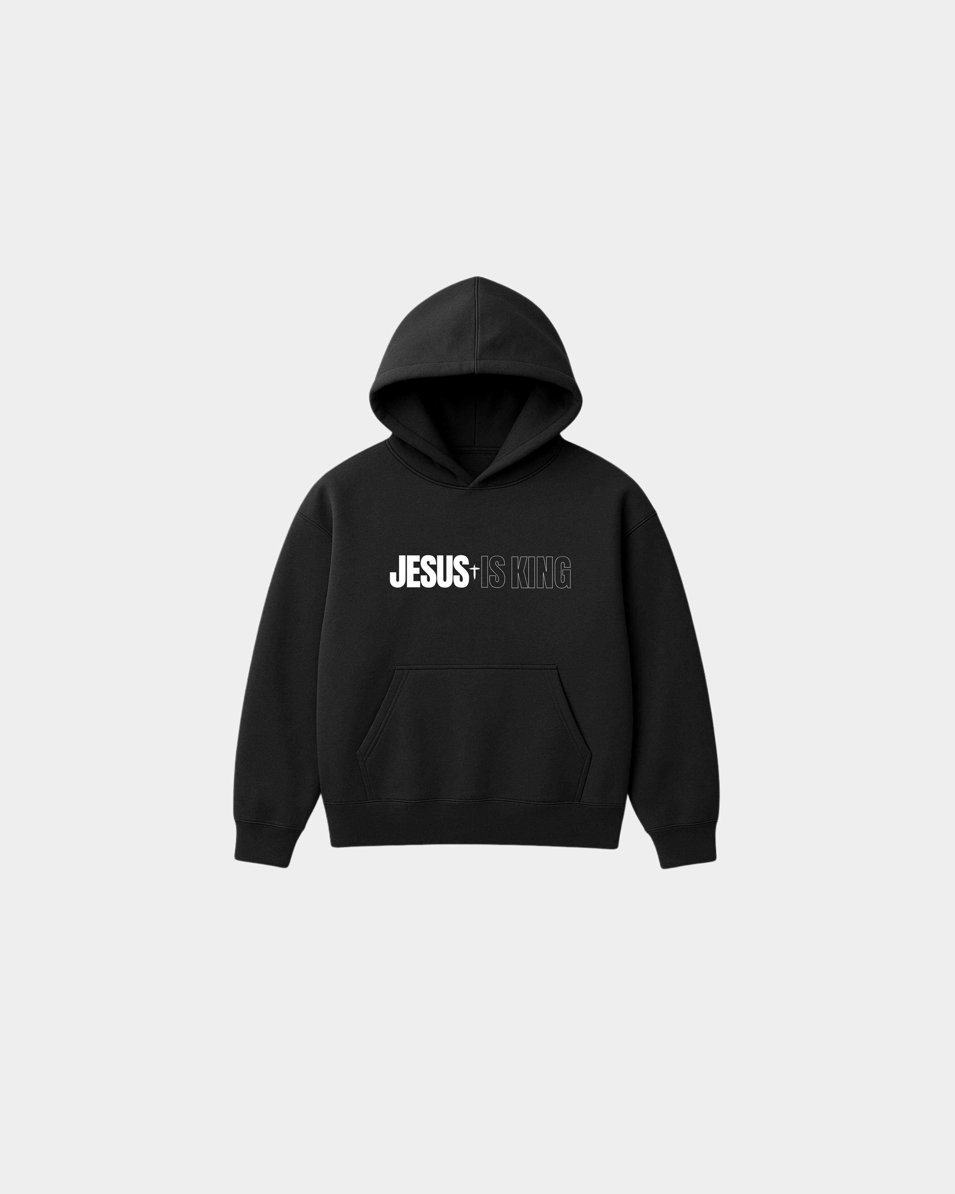 JESUS IS KING HOODIE - BLACK (PRE-ORDER)